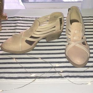 Coconuts by Matisse Tan/Cream Bootie/Sandel